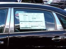 CHEVROLET IMPALA - LIMITED 4dr QAA Stainless 6pcs Pillar Trim PP46136
