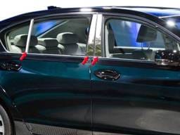 ACURA RLX 4dr QAA Stainless 6pcs Pillar Trim PP14201