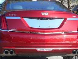 CADILLAC CT6 4dr QAA Stainless 1pcs License Plate Bezel LP56230