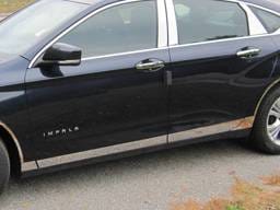 CHEVROLET IMPALA 4dr QAA Stainless 8pcs Rocker Panel Trim TH54135