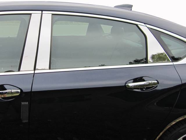 CHEVROLET IMPALA 4dr QAA Stainless 6pcs Pillar Trim PP54136