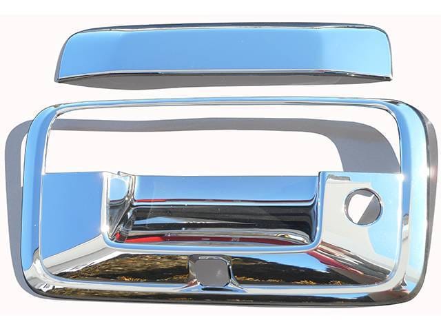 GMC SIERRA 2/4dr QAA Chrome ABS plastic 3pcs Tailgate Handle Cover DH54184 thumbnail 3