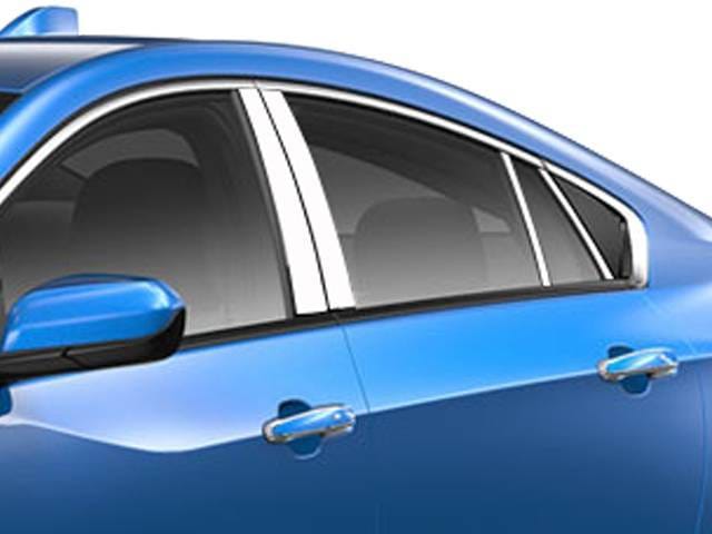 CHEVROLET VOLT 4dr QAA Stainless 8pcs Pillar Trim PP56132