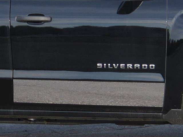 CHEVROLET SILVERADO 2dr QAA Stainless 2pcs Rocker Panel Trim TH54181