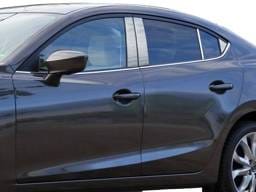 MAZDA MAZDA3 4dr QAA Stainless 8pcs Pillar Trim PP14752