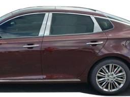 KIA OPTIMA 4dr QAA Stainless 6pcs Pillar Trim PP16806