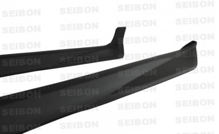 Toyota Yaris Seibon OEM Style Carbon Fiber Side Skirts - SS0708TYYARHB-OE thumbnail 3