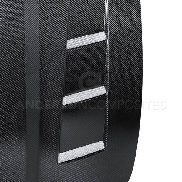Chevy Camaro Type-TS Anderson Composites Fiber Body Kit- Hood AC-HD1011CHCAM-TS thumbnail 3