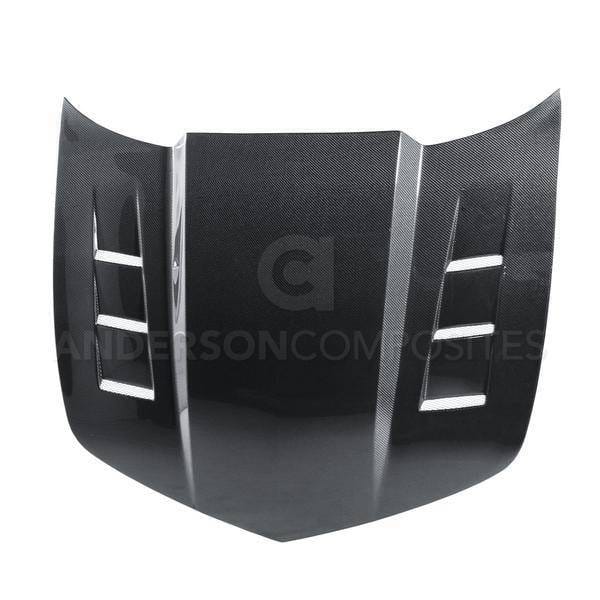 Chevy Camaro Type-TS Anderson Composites Fiber Body Kit- Hood AC-HD1011CHCAM-TS thumbnail 5