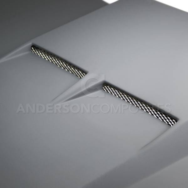 Chevy Camaro Ram Air Anderson Composites Glass Body Kit- Hood AC-HD1011CHCAM-SC-GF thumbnail 2