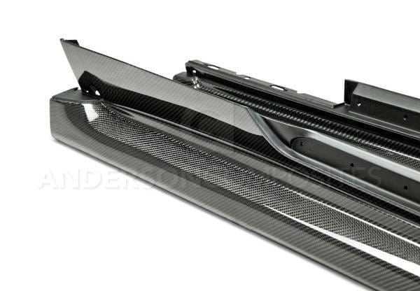 Chevy Camaro Z28 Anderson Composites Fiber Side Skirts Body Kit AC-SS14CHCAM-Z28 thumbnail 4