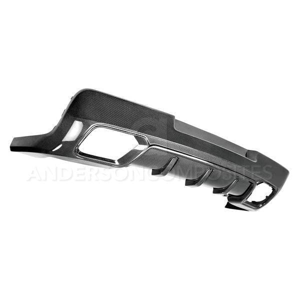 Chevy Camaro Z28 Anderson Composites Fiber Rear Bumper Diffuser AC-RL14CHCAM-Z28 thumbnail 5