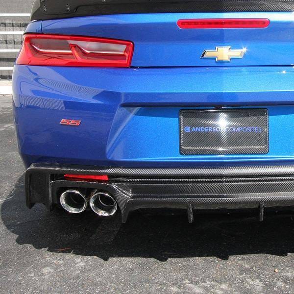 Chevy Camaro Type-AZ Anderson Composites Fiber Rear Diffuser AC-RL16CHCAM-AZ thumbnail 4