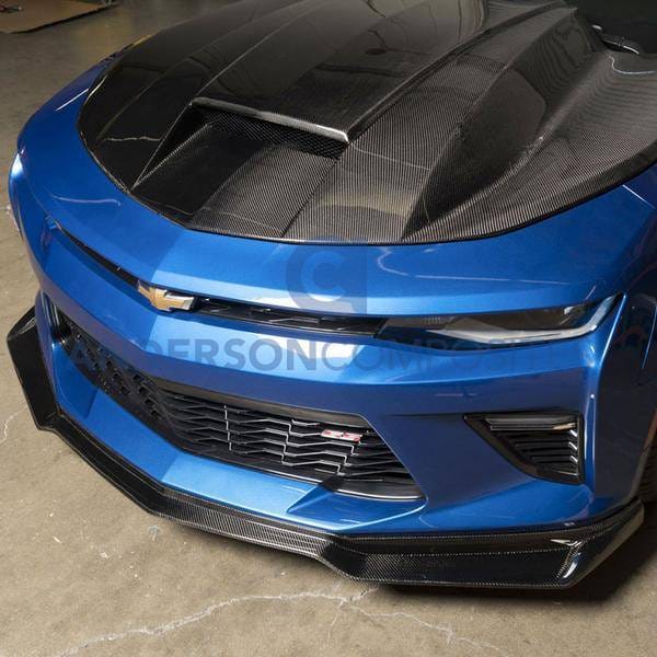 Chevy Camaro SS Type-AZ Anderson Composites Fiber Front Bumper Lip AC-FL16CHCAM-AZ thumbnail 2