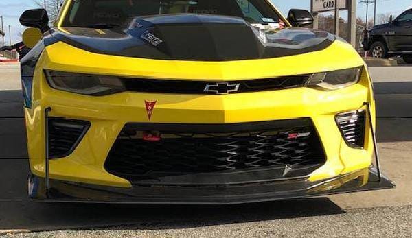 Chevy Camaro SS Type-BZ Anderson Composites Fiber Front Bumper Lip AC-FL16CHCAM-BZ thumbnail 4