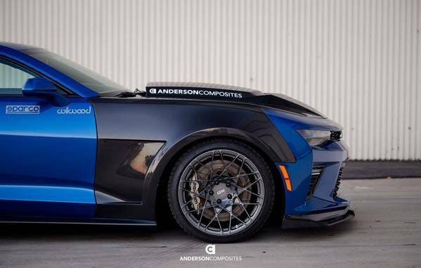 Chevy Camaro Type-SS Anderson Composites Fiber Body Kit- Fenders AC-FF16CHCAM-SS thumbnail 7