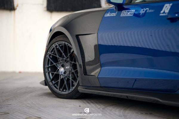 Chevy Camaro Type-SS Anderson Composites Fiber Body Kit- Fenders AC-FF16CHCAM-SS thumbnail 8