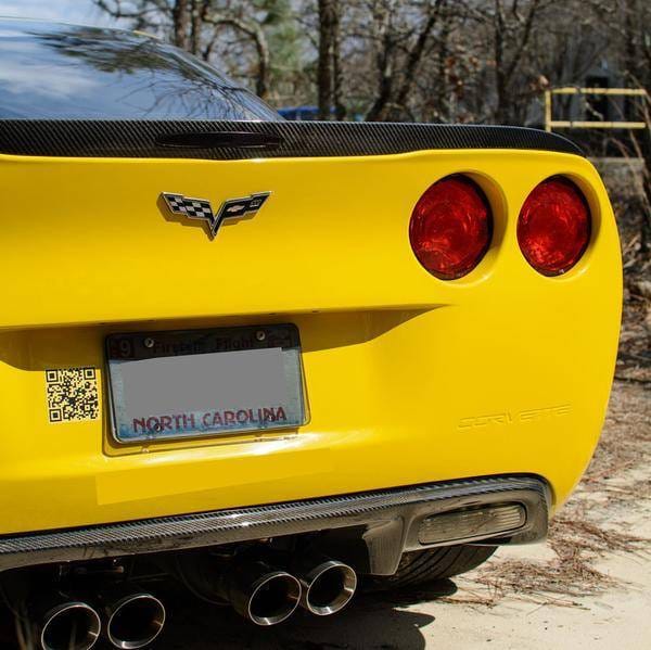 Chevy Corvette C6/Zr1 Type-LW Anderson Composites Fiber Body Kit-Wing AC-RS05CHC6-LW thumbnail 2