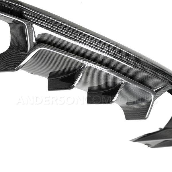 Chevy Camaro ZL1 AZ Anderson Composites Fiber Rear Diffuser AC-RL17CHCAMZL-AZ thumbnail 3