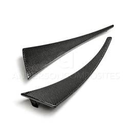 Chevy Corvette C7 Type-OE Anderson Composites Fiber Mud Flaps AC-RMG14CHC7-OE