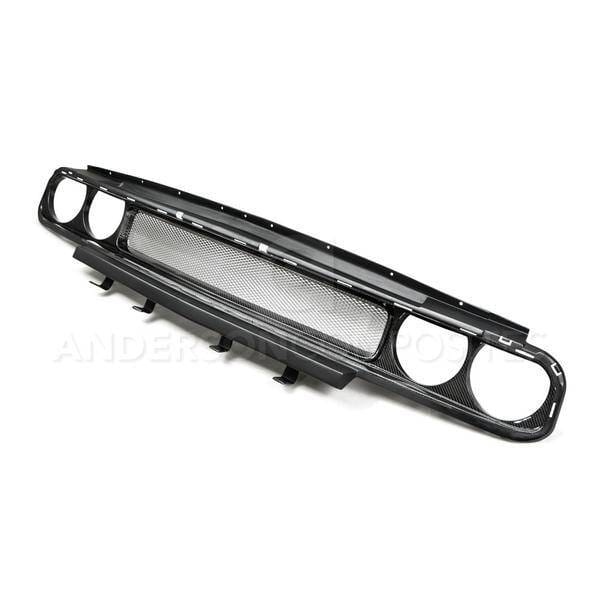 Dodge Challenger Type-OE Anderson Composites Fiber Grill AC-FG0910DGCH-OE thumbnail 4