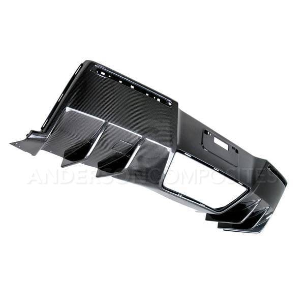 Chevy Corvette C7 Anderson Composites Fiber Rear Bumper Diffuser AC-RL14CHC7