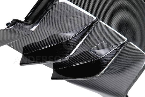 Chevy Corvette C7 Anderson Composites Fiber Rear Bumper Diffuser AC-RL14CHC7 thumbnail 3