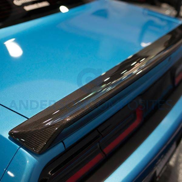 Dodge Challenger Hellcat Type-OE Anderson Composites Fiber Wing AC-RS15DGCHHC-OE thumbnail 2