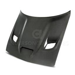 Dodge Challenger Hellcat Type-OE Anderson Composites Fiber Hood AC-HD15DGCHHC-OE