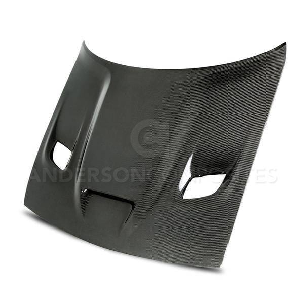 Dodge Challenger Hellcat Type-OE Anderson Composites Fiber Hood AC-HD15DGCHHC-OE