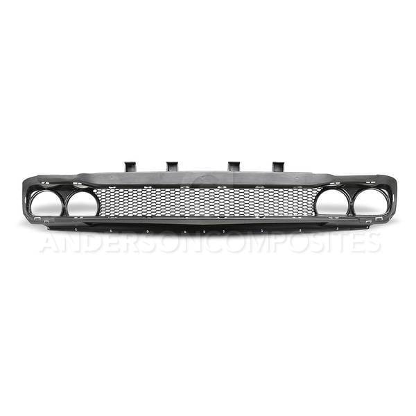 Dodge Challenger Type-AS Anderson Composites Fiber Grill/Grille AC-FG15DGCH thumbnail 2