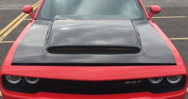 Dodge Challenger Type-DP Anderson Composites Fiber Body Kit- Hood AC-HD18DGCHDM-KB thumbnail 10