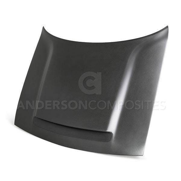 Dodge Challenger Type-OE Anderson Composites Dry Carbon Fiber Hood AC-HD18DGCHDM-OE-DRY
