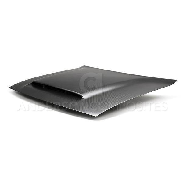Dodge Challenger Type-OE Anderson Composites Dry Carbon Fiber Hood AC-HD18DGCHDM-OE-DRY thumbnail 2