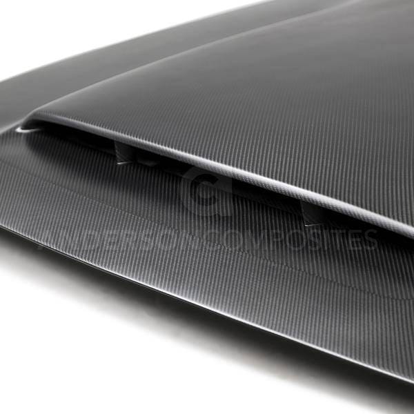 Dodge Challenger Type-OE Anderson Composites Dry Carbon Fiber Hood AC-HD18DGCHDM-OE-DRY thumbnail 3