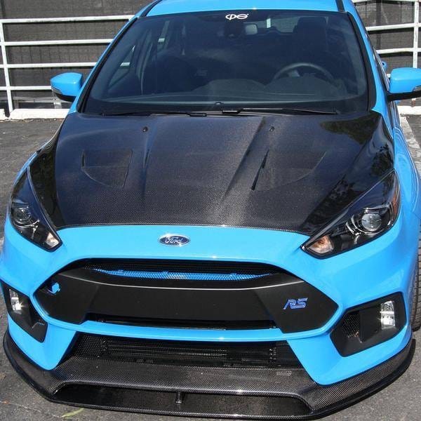 Ford Focus SE/ST Type-SA Anderson Composites Fiber Hood AC-HD16FDFO-SA thumbnail 2