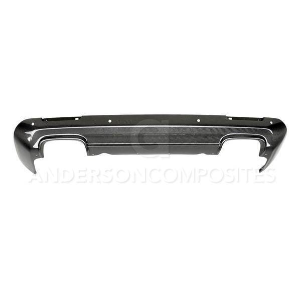 Dodge Challenger Hellcat OE Anderson Composites Fiber Rear Diffuser AC-RL18DGCHHC thumbnail 2
