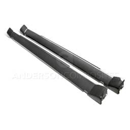 Dodge Challenger Hellcat OE Anderson Composites Fiber Side Skirts AC-SS18DGCHHC