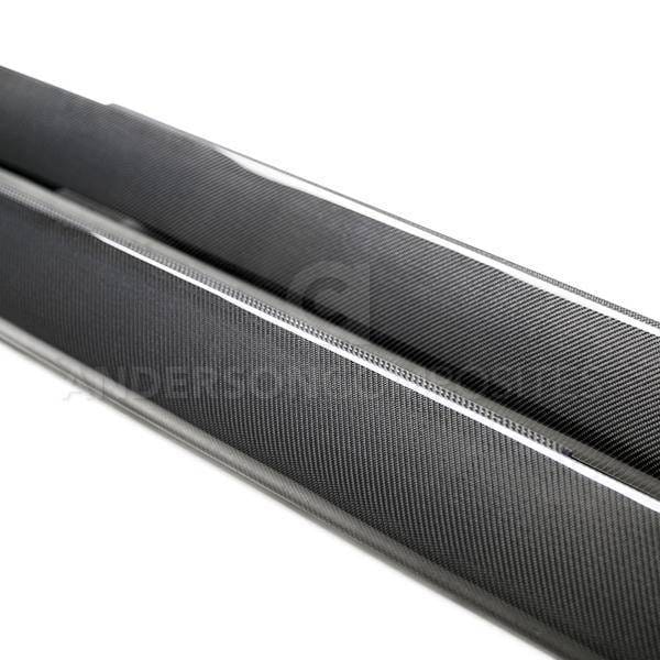 Dodge Challenger Hellcat OE Anderson Composites Fiber Side Skirts AC-SS18DGCHHC thumbnail 2
