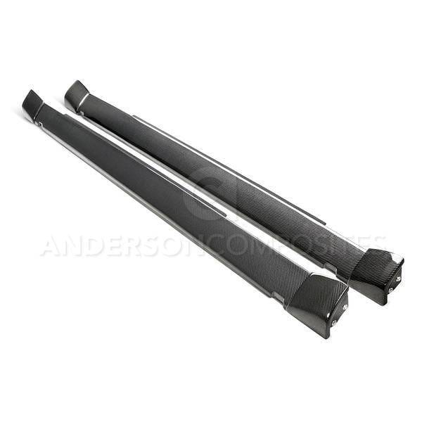 Dodge Challenger Hellcat OE Anderson Composites Fiber Side Skirts AC-SS18DGCHHC thumbnail 5