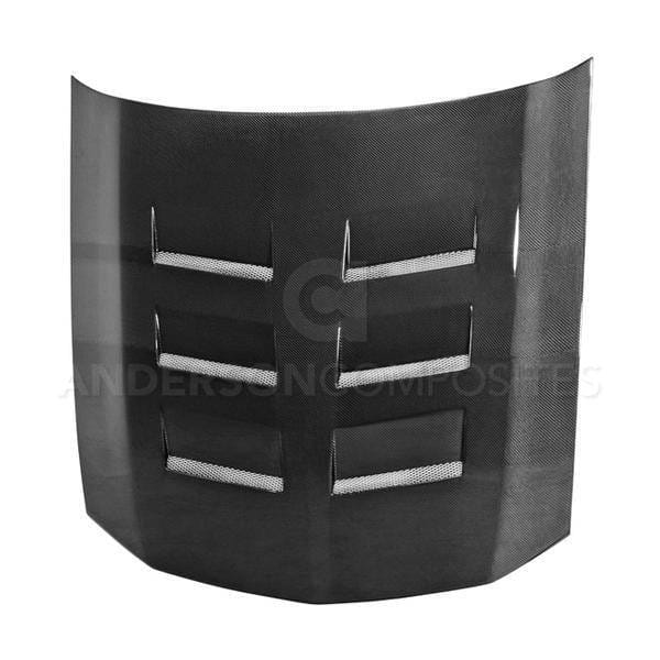 Ford Mustang Type-TS Anderson Composites Fiber Body Kit- Hood AC-HD0506FDMU-TS