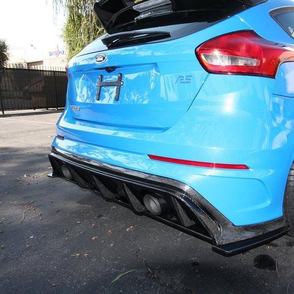 Ford Focus RS Type-AR Anderson Composites Fiber Rear Diffuser AC-RL16FDFO-AR thumbnail 2