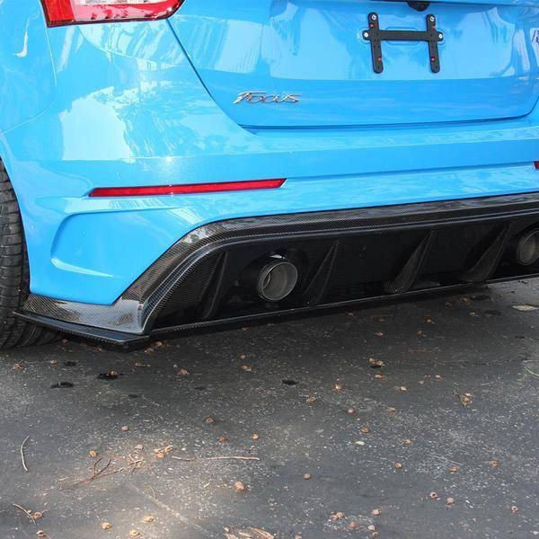 Ford Focus RS Type-AR Anderson Composites Fiber Rear Diffuser AC-RL16FDFO-AR thumbnail 4