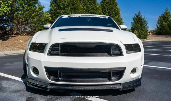 Ford Mustang Type-OE Anderson Composites Fiber Front Bumper Lip AC-FL1213FDGT-OE thumbnail 6