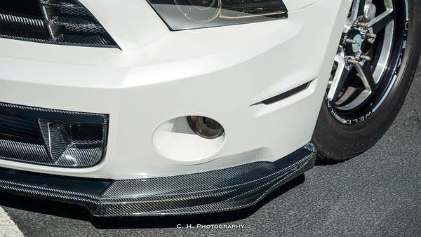 Ford Mustang Type-OE Anderson Composites Fiber Front Bumper Lip AC-FL1213FDGT-OE thumbnail 7