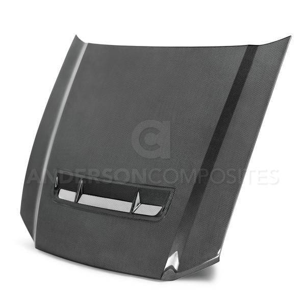 Ford Mustang Type-GT Anderson Composites Fiber Body Kit- Hood AC-HD1011FDMU-GT