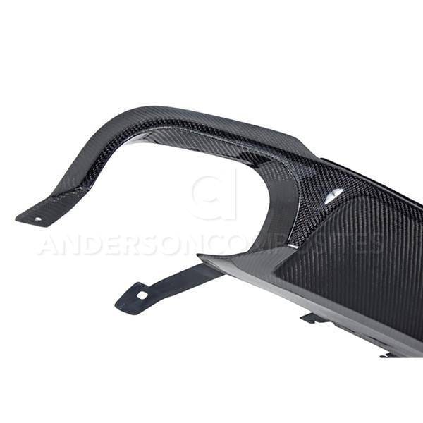 Ford GT500 Type-GT Anderson Composites Fiber Rear Diffuser AC-RD1213FDGT thumbnail 6