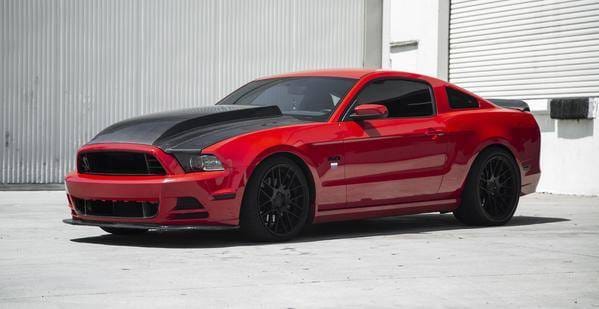 Ford Mustang Type-CJ Anderson Composites Fiber Body Kit- Hood AC-HD13FDMU-CJ thumbnail 6