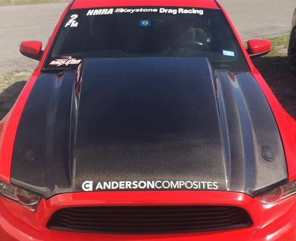Ford Mustang Type-CJ Anderson Composites Fiber Body Kit- Hood AC-HD13FDMU-CJ thumbnail 7