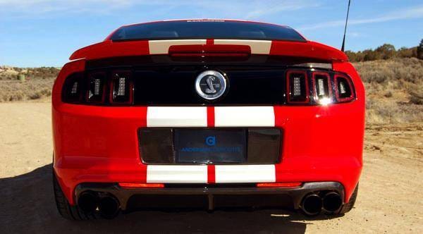 Ford Mustang Type-GT Anderson Composites Fiber License Panel AC-TG1213FDGT thumbnail 4